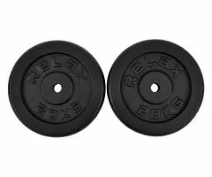 RING Tegovi 2x20kg crni standardni liveni - RX PLO1-20