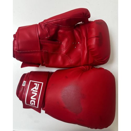 RING RS 2411-10 rukavice 10 OZ PVC red OUTLET