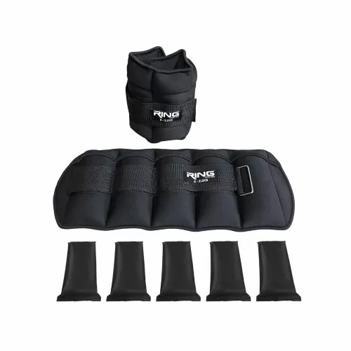 RING tegovi sa cickom za zglobove stelujuci 2x2,5kg-RX LKW-1231  