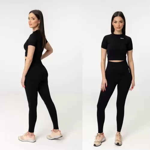 RING Core Seamless helanke Jet Black