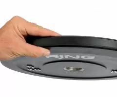 RING Olimpijski tegovi bumper crni 1x5kg RING PL37-5